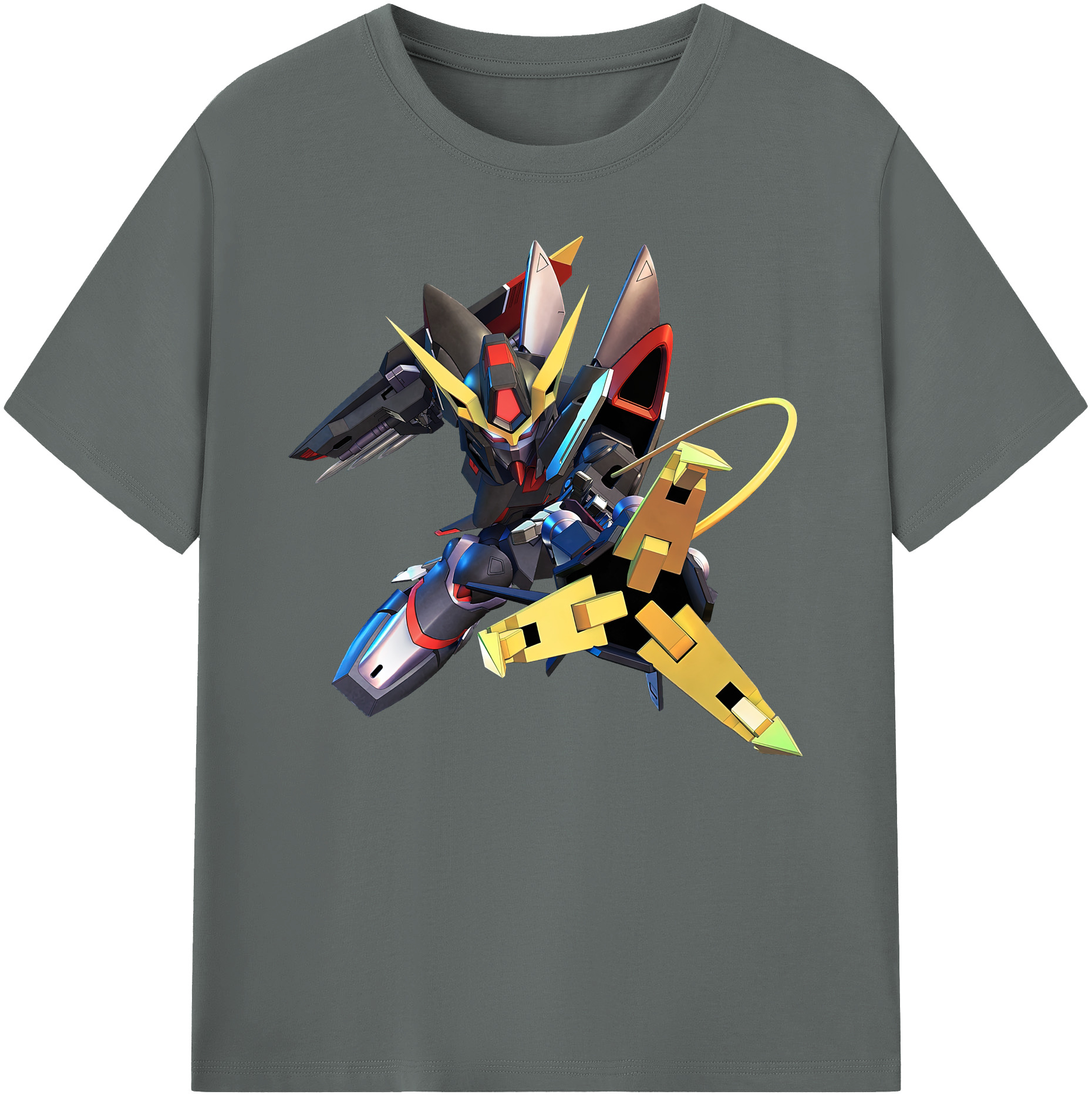 （画像用） 機動戦士ガンダム Mobile Suit Gundam 綿100％ メンズ半袖Tシャツ｜肌触りやわらか＆通気性